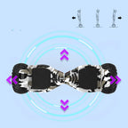 8.5" Terrængående Hoverboard med APP & Bluetooth (Armégrøn)