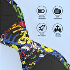 8.5" Terrængående Hoverboard med APP & Bluetooth (Hip-Hop)