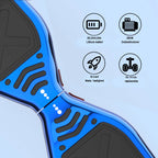 8.5" Terrængående Hoverboard med APP & Bluetooth (Blå)