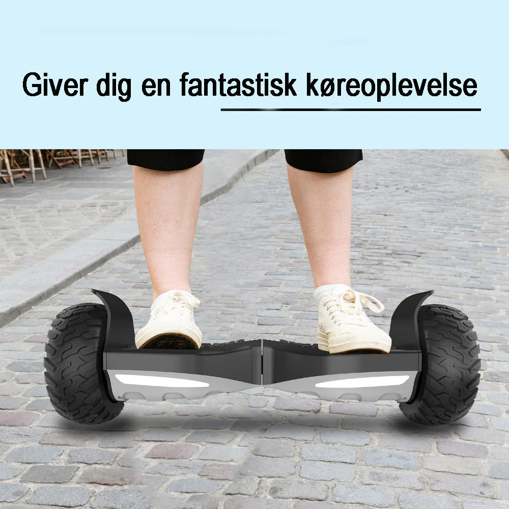 8.5" Terrængående Hoverboard med APP & Bluetooth (Sort)