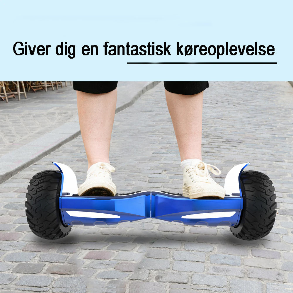 8.5" Terrængående Hoverboard med APP & Bluetooth (Blå)